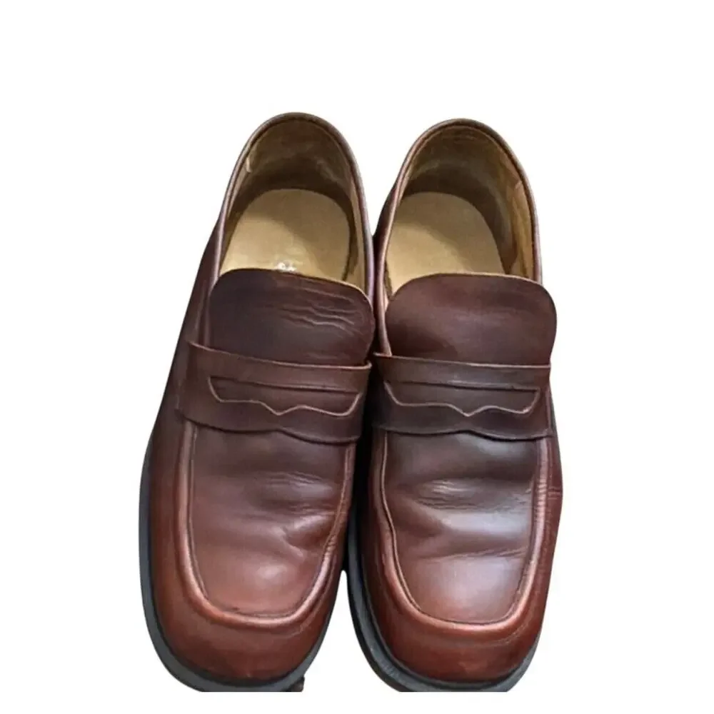 VTG Dr Martens Penton Made in England Leather Penny Loafer Size UK 10 US 11